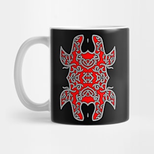 tribal motif batak gorga batik batak Mug